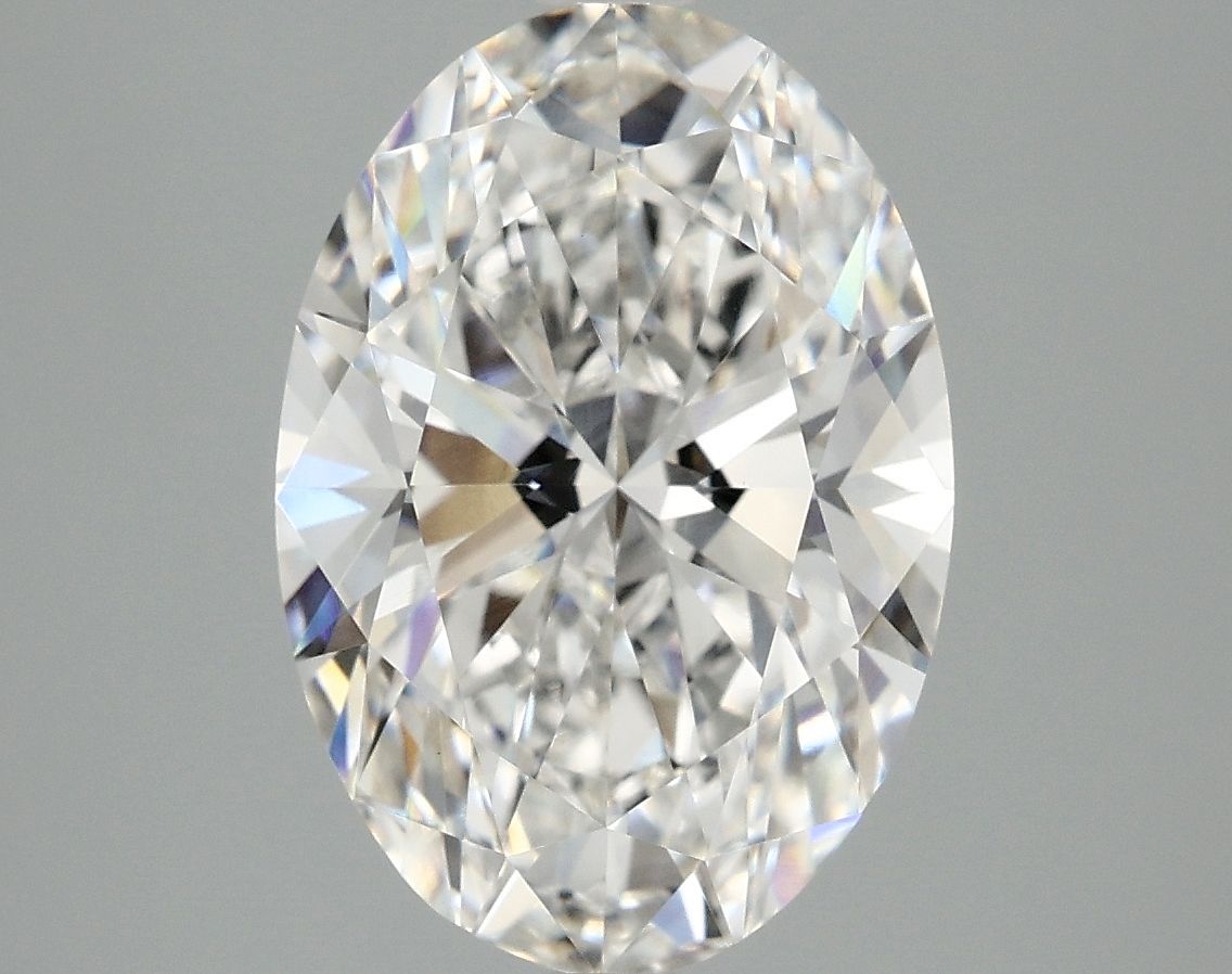 3.91 ct. oval Lab Grown Diamond front image