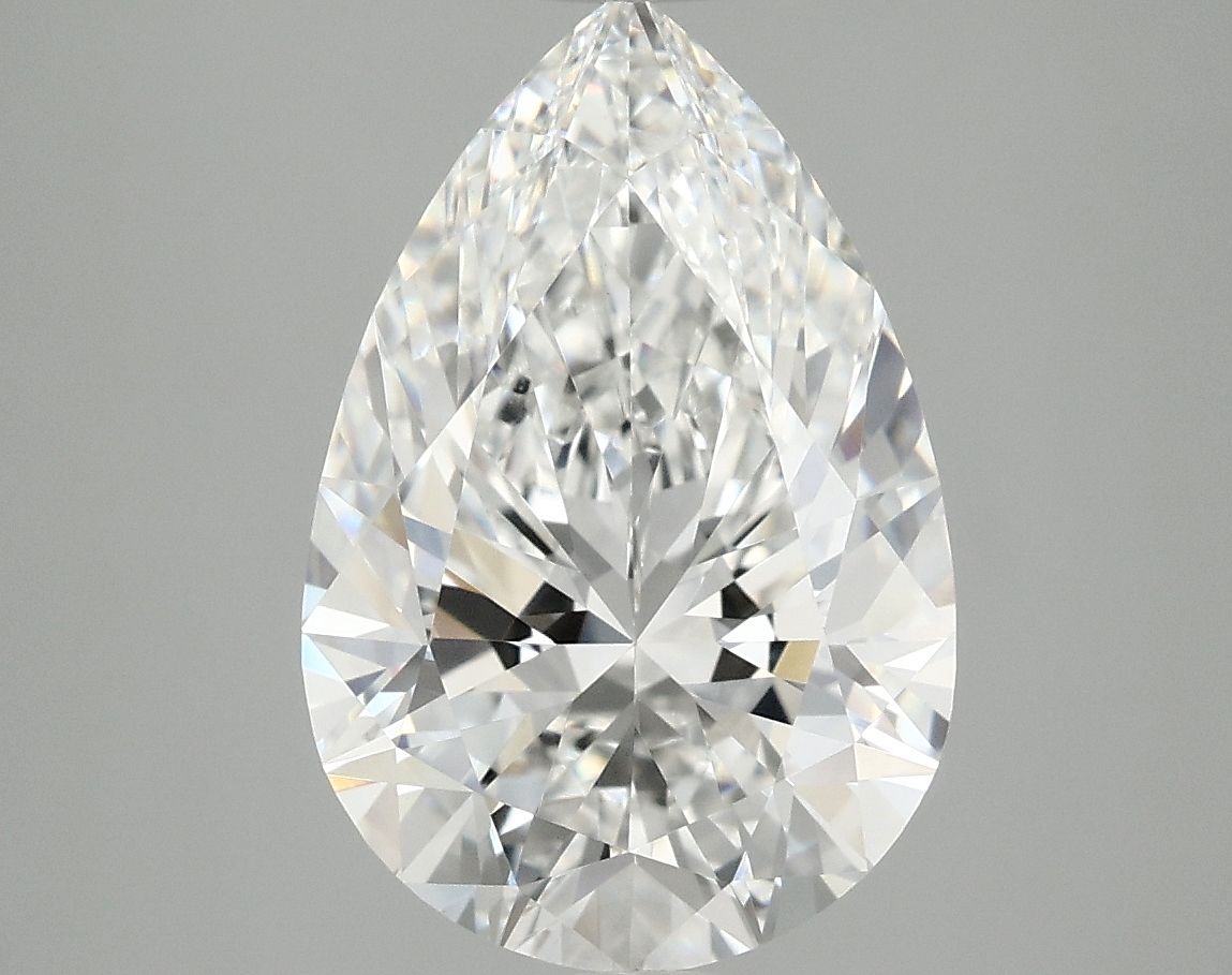 4.06 ct. pear Lab Grown Diamond front image