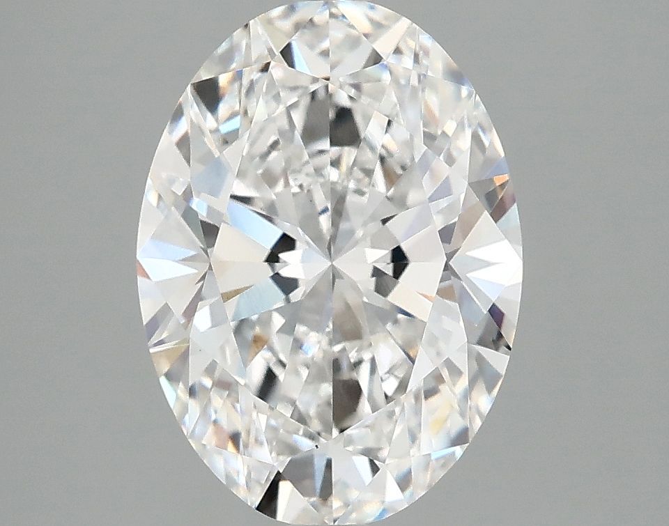 3.09 ct. oval Lab Grown Diamond front image