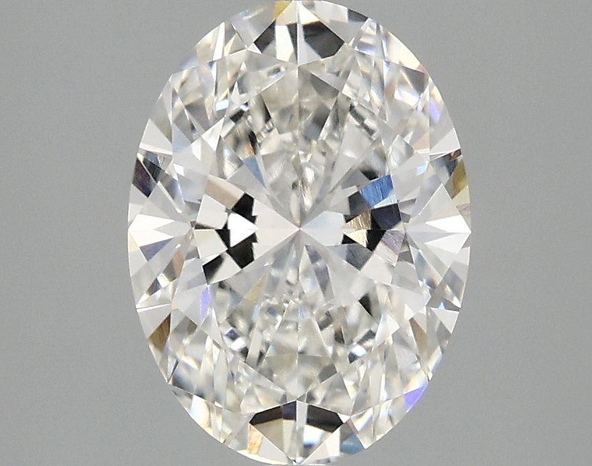2.01 ct. oval Lab Grown Diamond front image