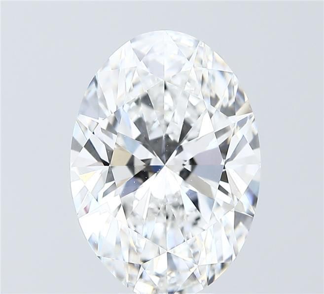 6.00 ct. oval Lab Grown Diamond front image