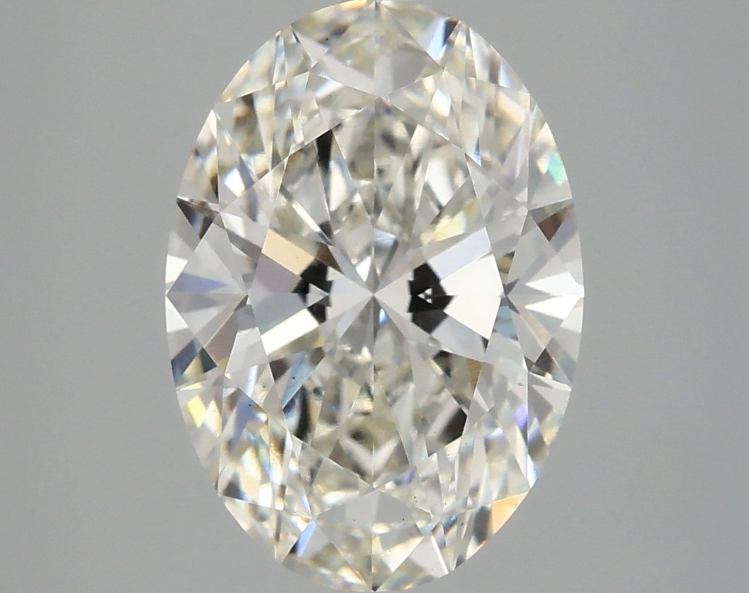 3.06 ct. oval Lab Grown Diamond front image