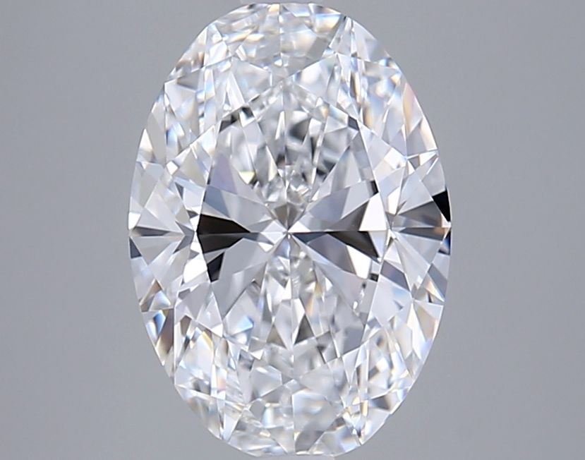 3.08 ct. oval Lab Grown Diamond front image