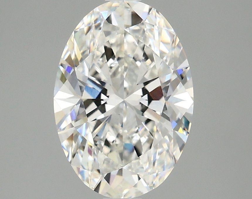 2.10 ct. oval Lab Grown Diamond front image