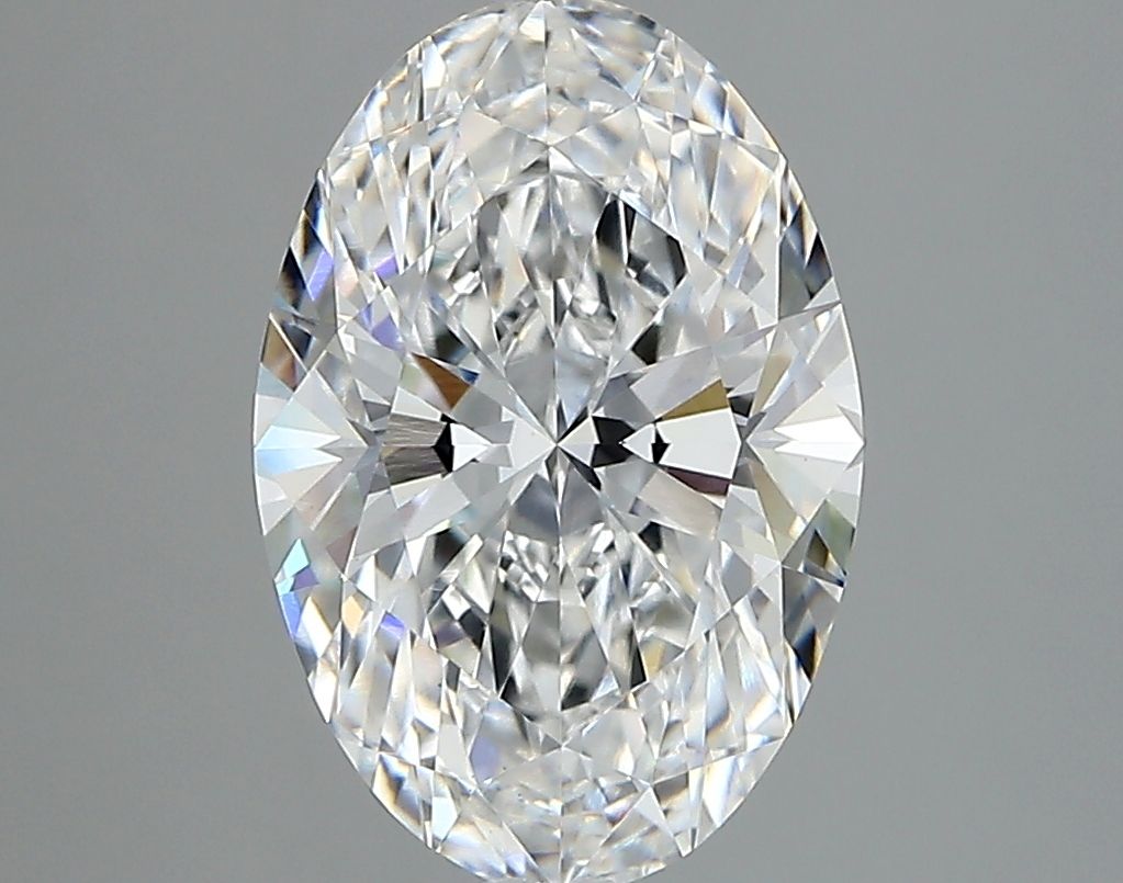 2.82 ct. oval Lab Grown Diamond front image