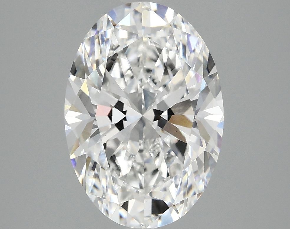 3.02 ct. oval Lab Grown Diamond front image