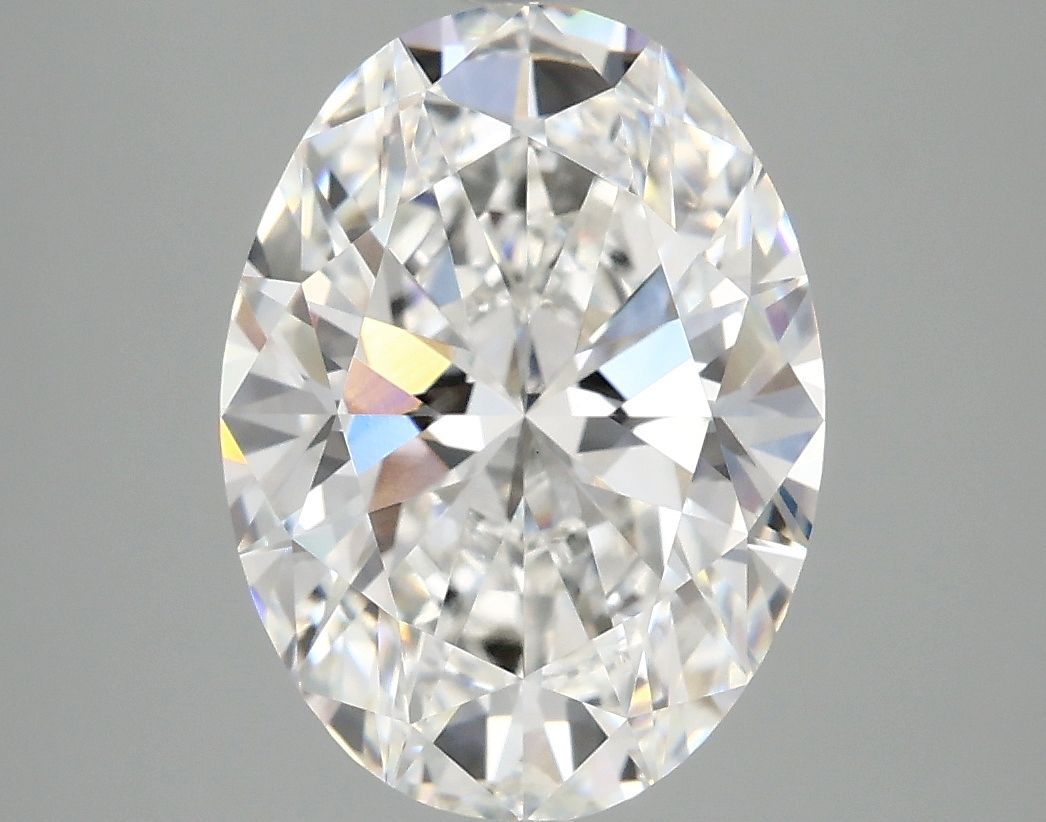 3.76 ct. oval Lab Grown Diamond front image
