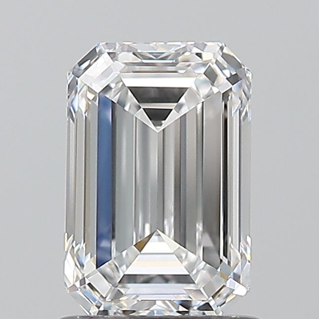 Diament szmaragdowy, 1.2 ct, D, VVS2