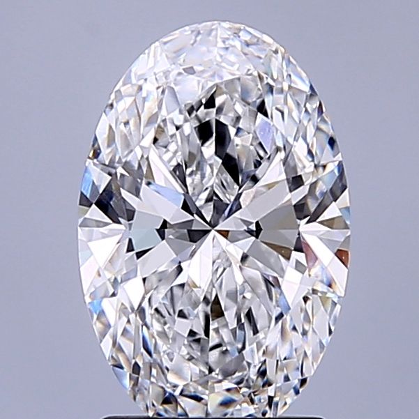 2.03 ct. oval Lab Grown Diamond front image
