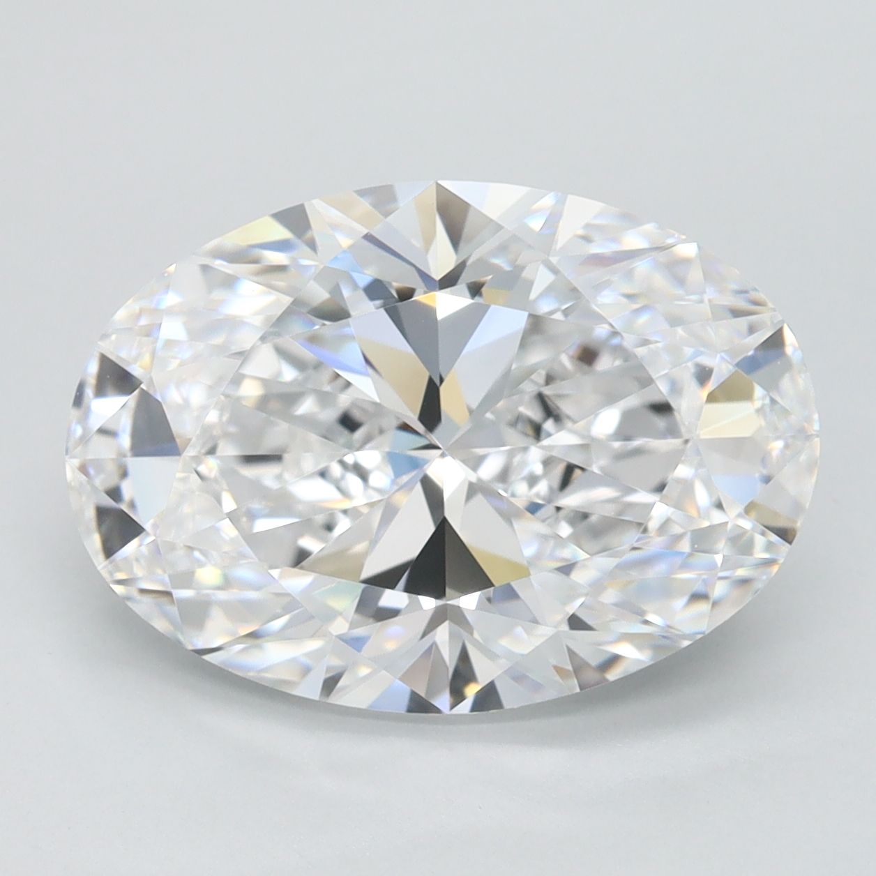 4.22 ct. oval Lab Grown Diamond front image