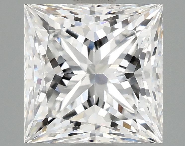 2.10 ct. princess Lab Grown Diamond front image