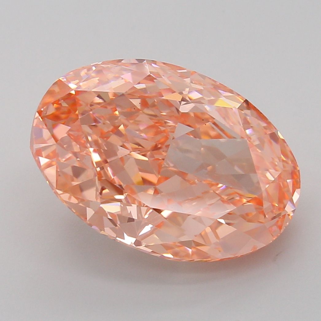 9.01 ct. oval Lab Grown Diamond front image