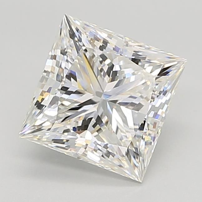 3.04 ct. princess Lab Grown Diamond front image