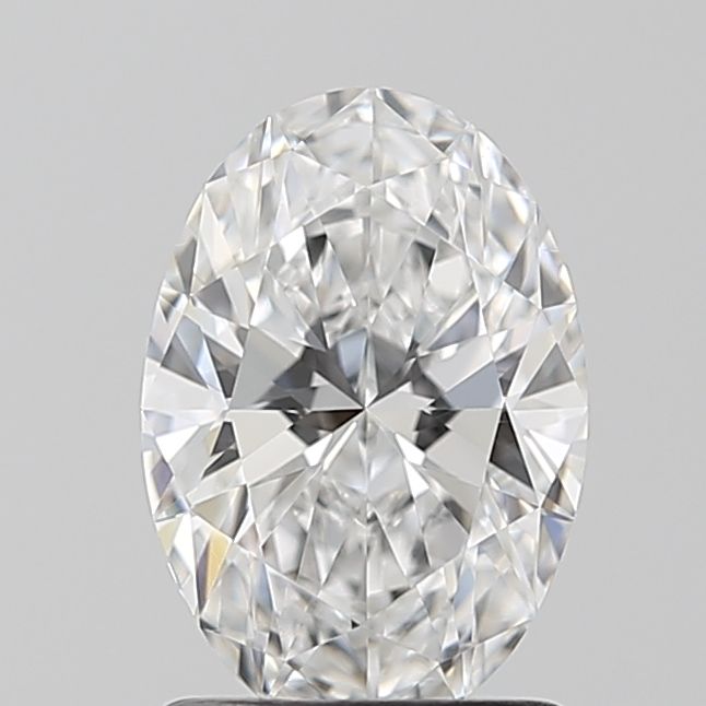 1.23 ct. oval Lab Grown Diamond front image