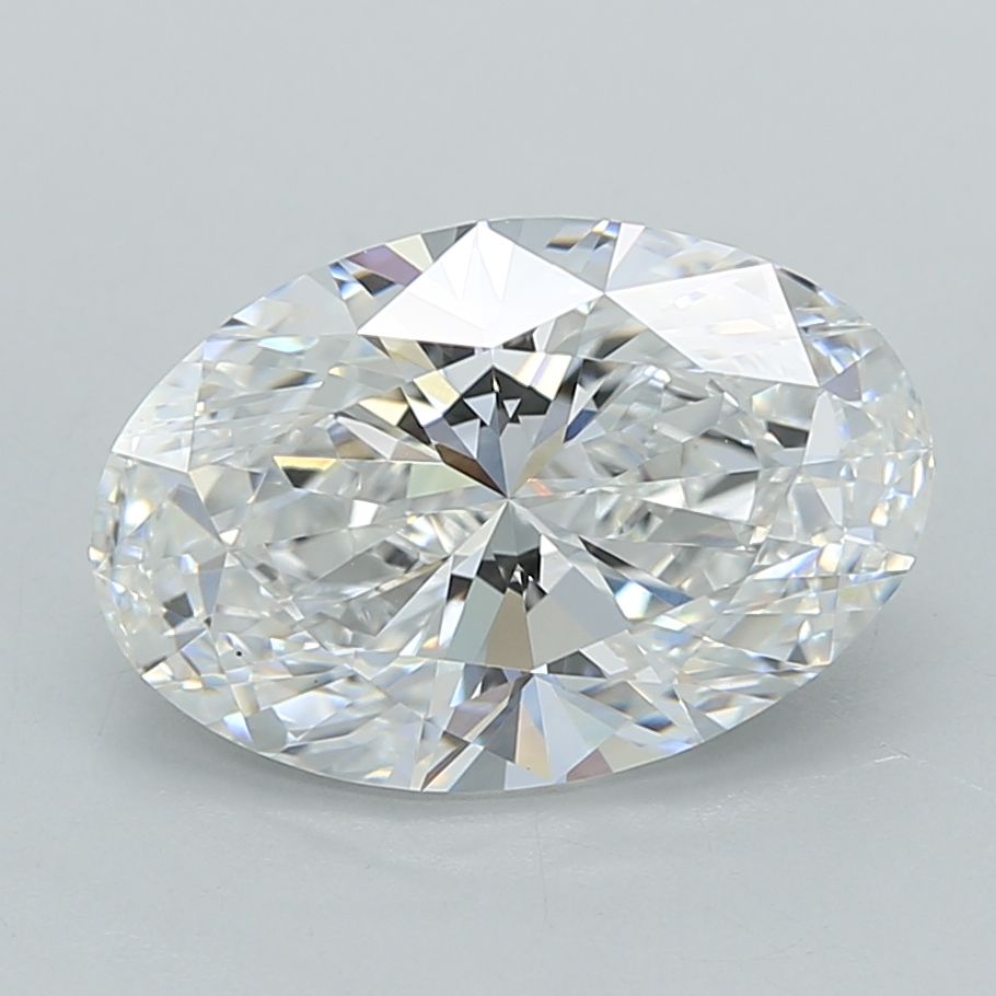 3.02 ct. oval Lab Grown Diamond front image