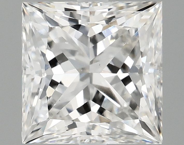 2.07 ct. princess Lab Grown Diamond front image
