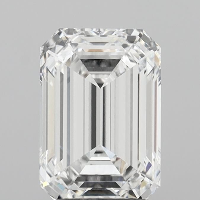 2.57 ct. emerald Lab Grown Diamond front image