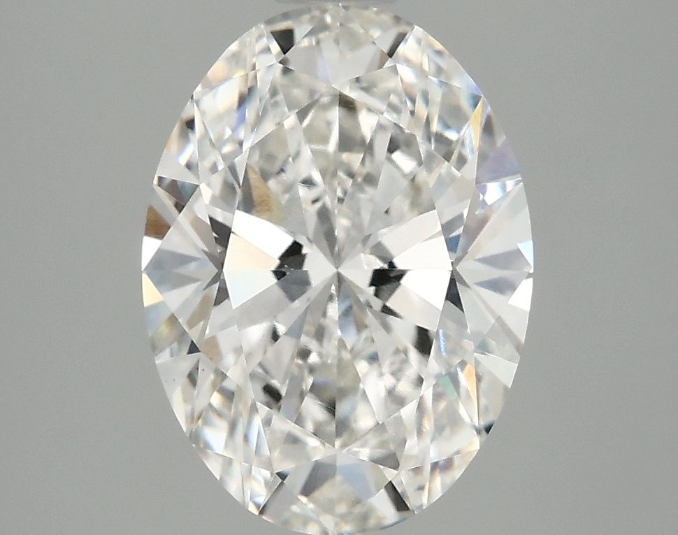 3.02 ct. oval Lab Grown Diamond front image