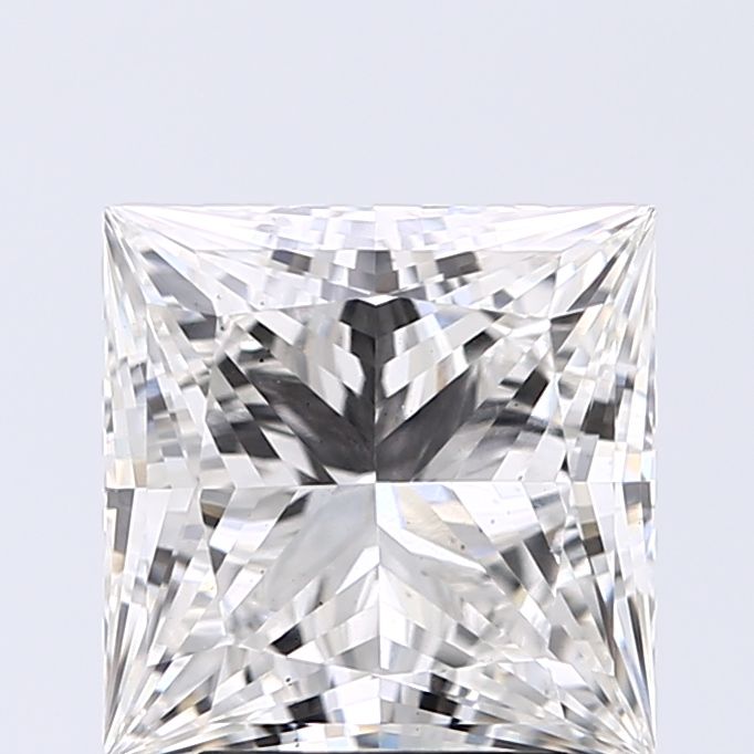 2.71 ct. princess Lab Grown Diamond front image