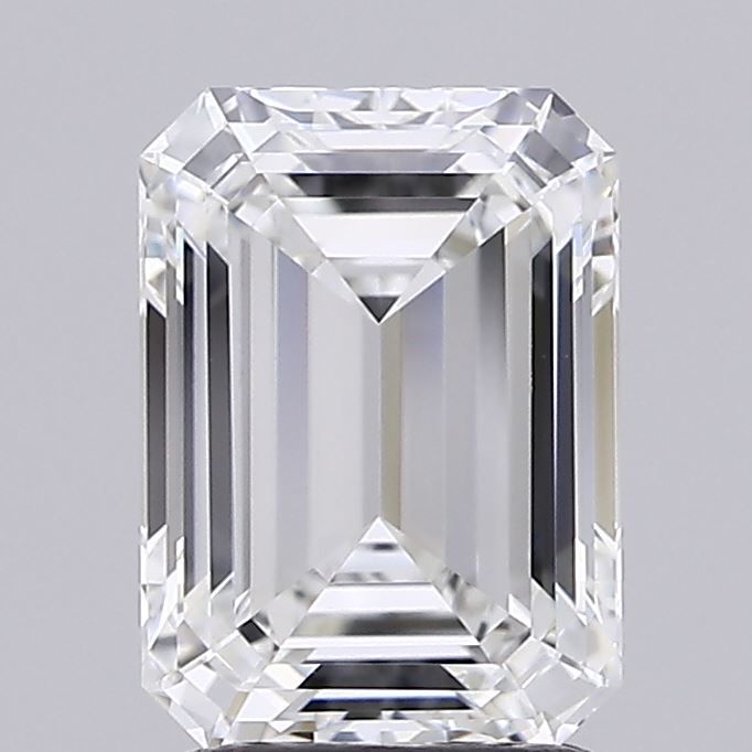 2.34 ct. emerald Lab Grown Diamond front image