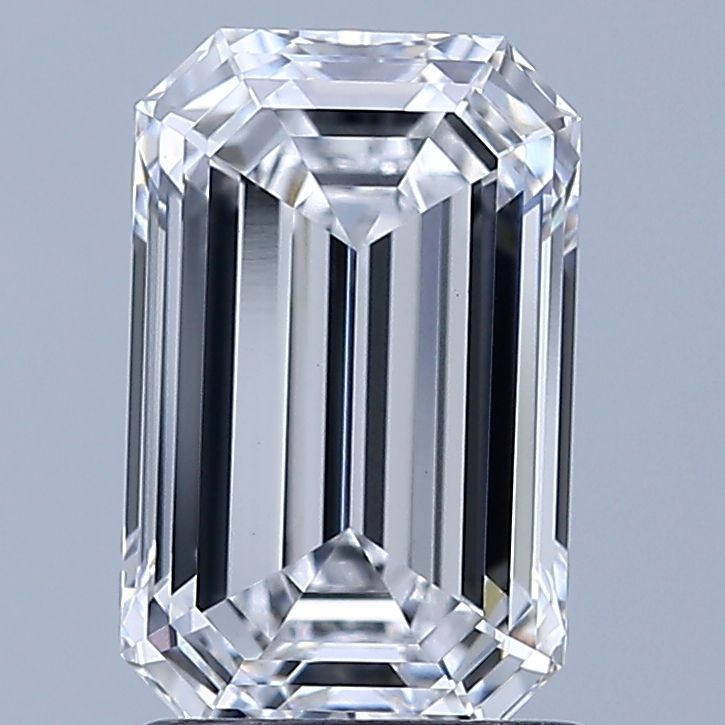 1.63 ct. emerald Lab Grown Diamond front image