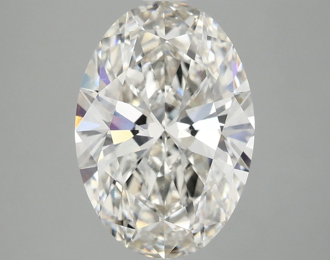 4.08 ct. oval Lab Grown Diamond front image