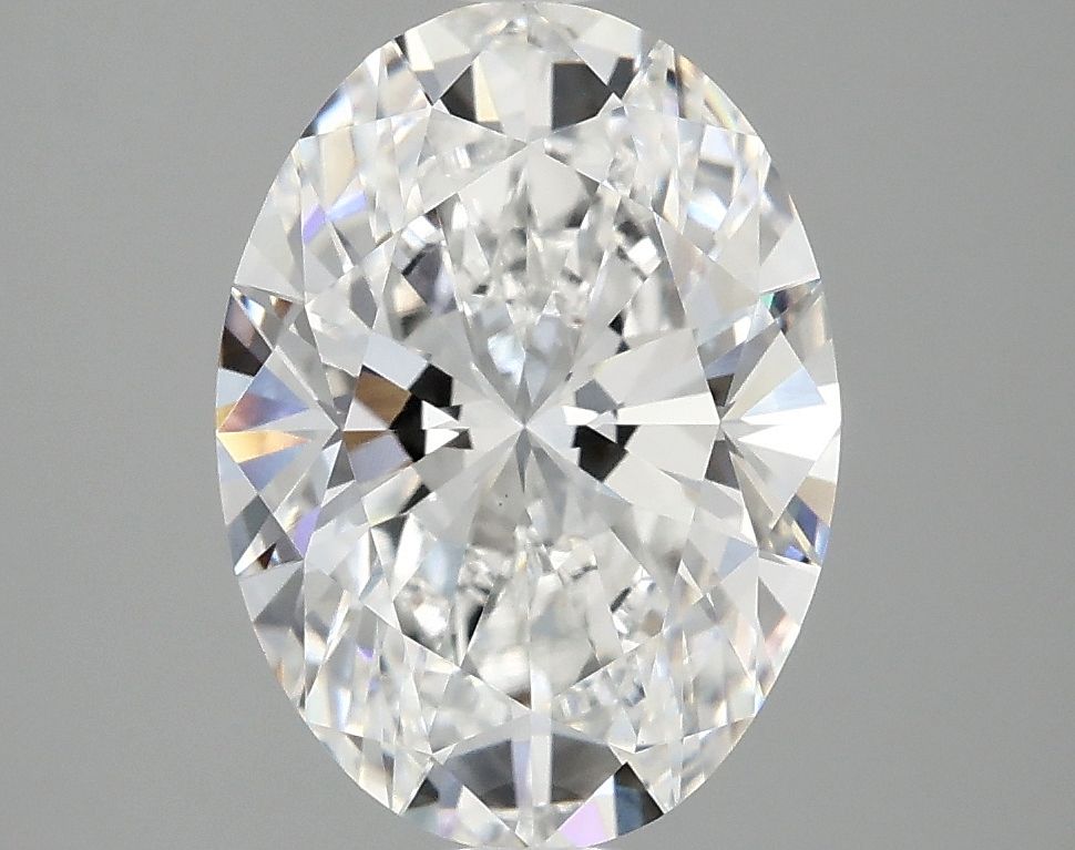 3.06 ct. oval Lab Grown Diamond front image