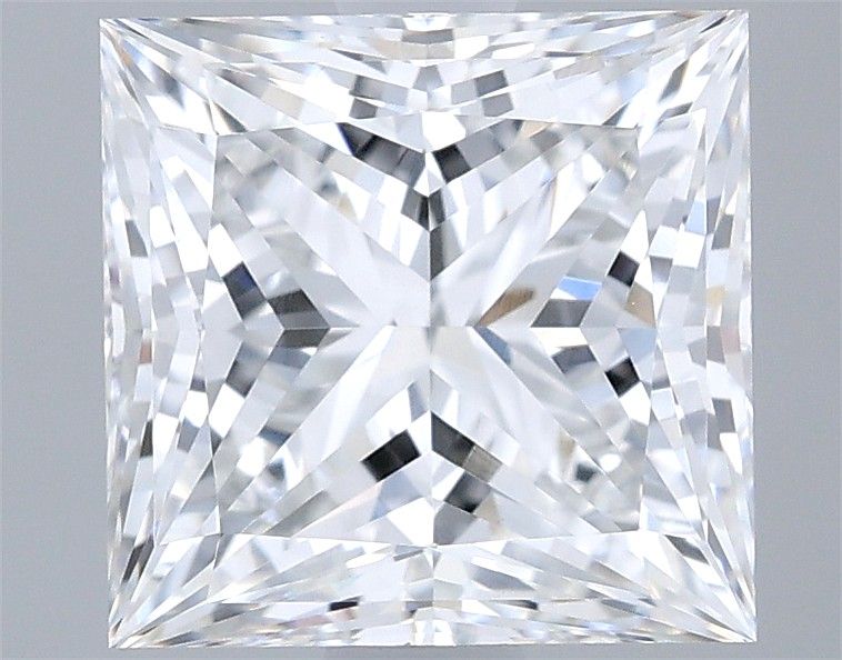 2.12 ct. princess Lab Grown Diamond front image