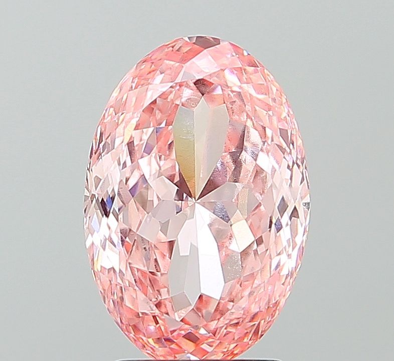 3.02 ct. oval Lab Grown Diamond front image