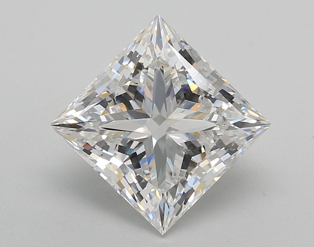 4.02 ct. princess Lab Grown Diamond front image
