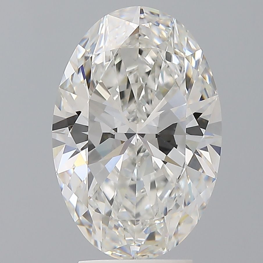 4.09 ct. oval Lab Grown Diamond front image