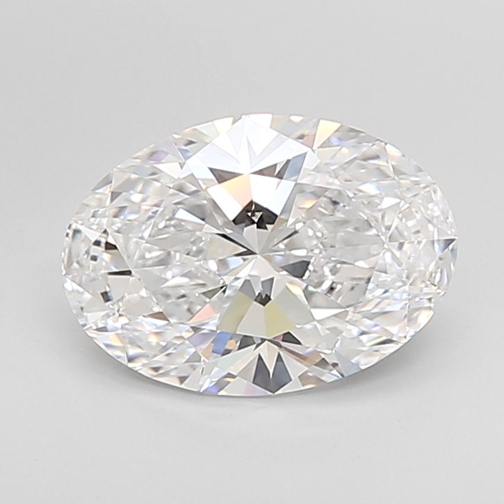 3.73 ct. oval Lab Grown Diamond front image
