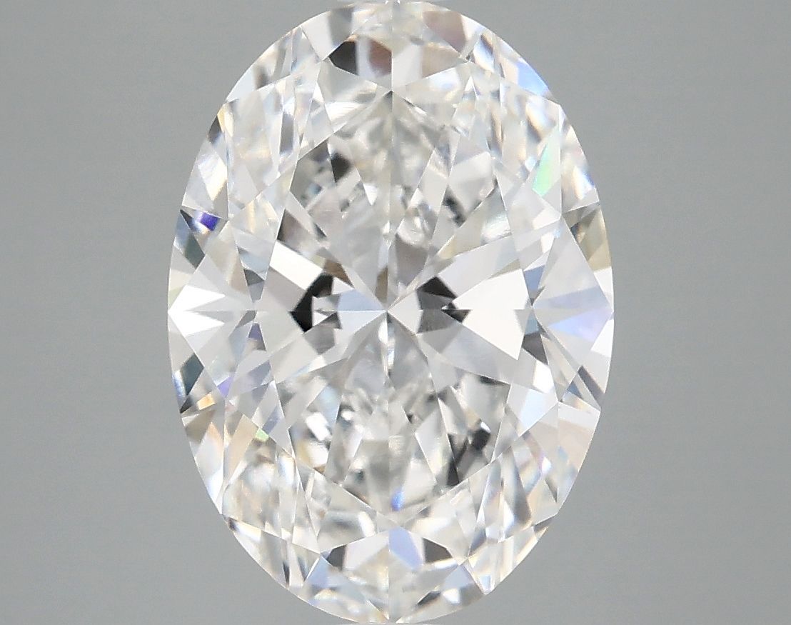 4.04 ct. oval Lab Grown Diamond front image
