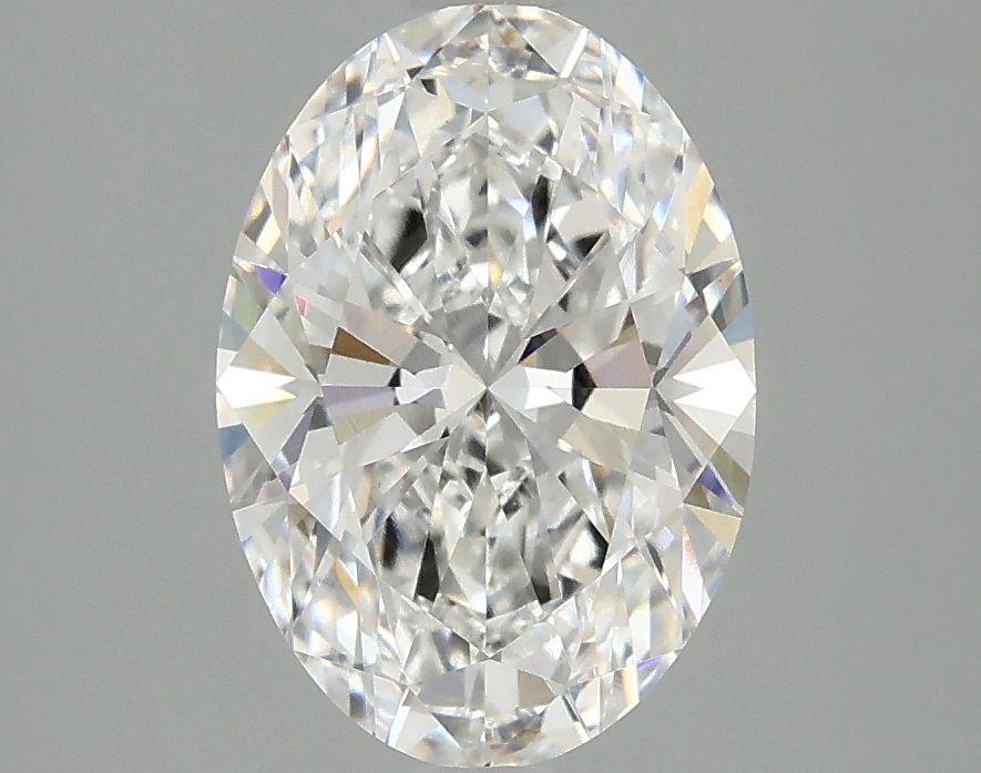 2.10 ct. oval Lab Grown Diamond front image