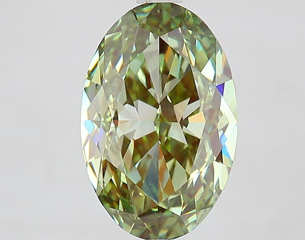 3.41 ct. oval Lab Grown Diamond front image