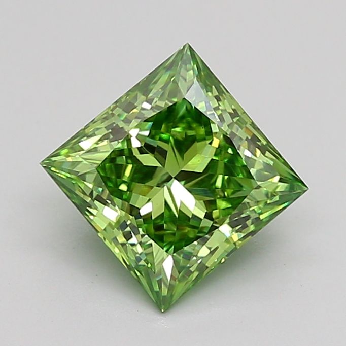1.55 ct. princess Lab Grown Diamond front image