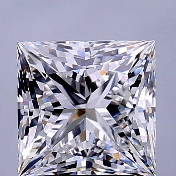 3.02 ct. princess Lab Grown Diamond front image