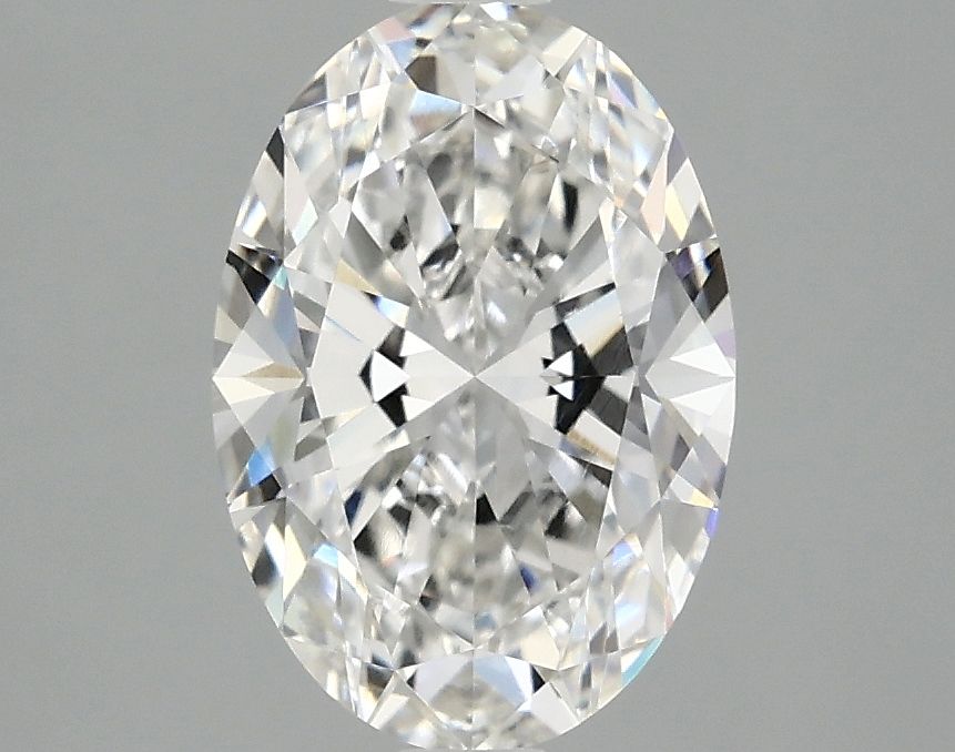 2.01 ct. oval Lab Grown Diamond front image