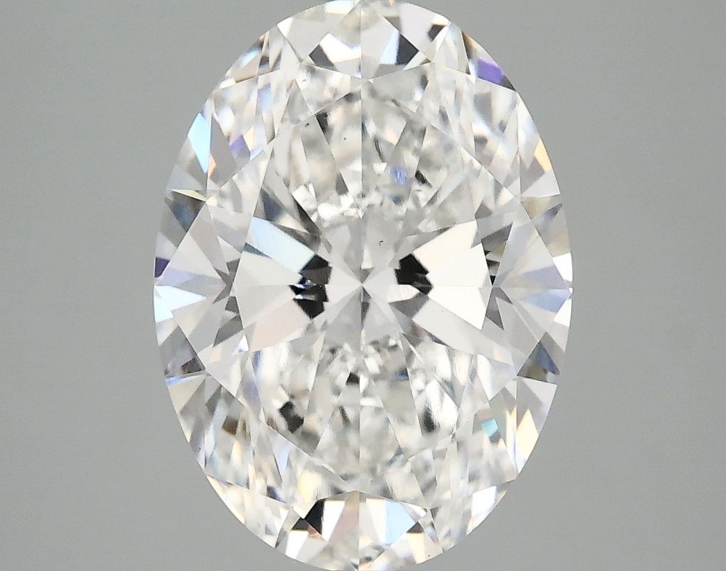 3.92 ct. oval Lab Grown Diamond front image