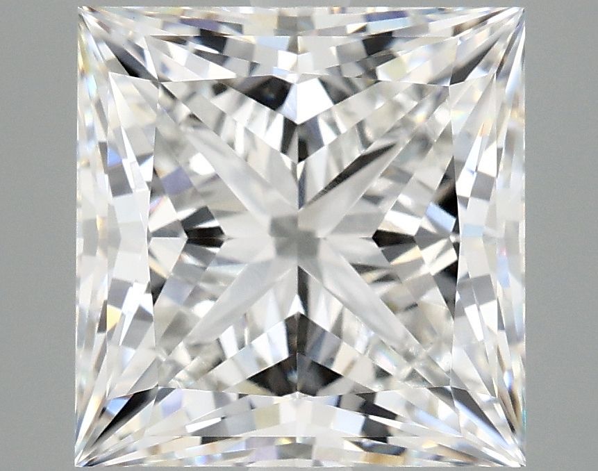 5.08 ct. princess Lab Grown Diamond front image