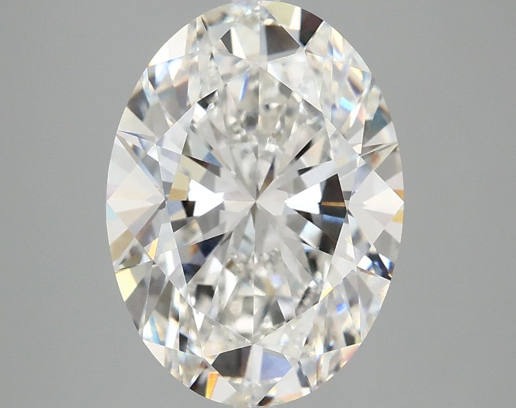 4.09 ct. oval Lab Grown Diamond front image