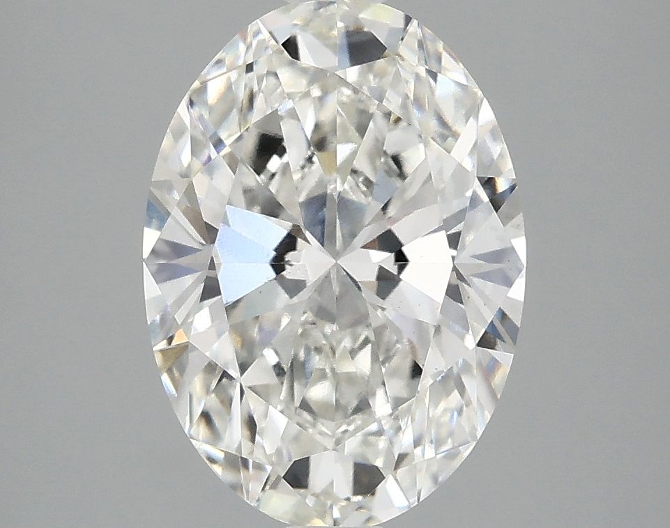 2.82 ct. oval Lab Grown Diamond front image