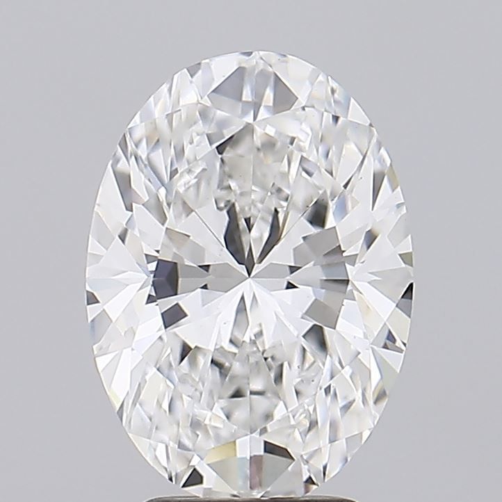 2.45 ct. oval Lab Grown Diamond front image