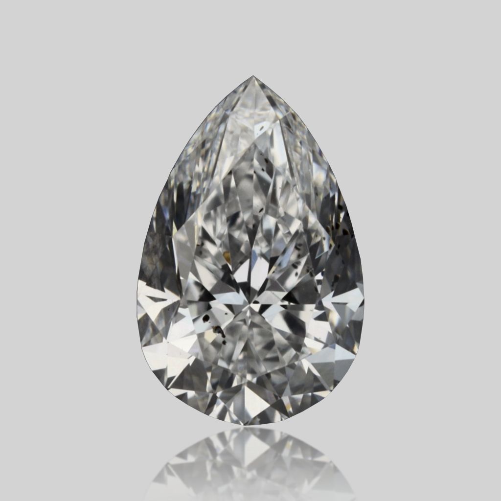 Diamant Poire 0.30 ct - Couleur D - Pureté SI2