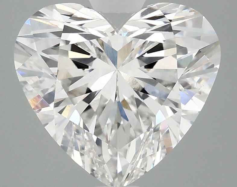 3.08 carat f VVS2 EX Cut IGI heart diamond