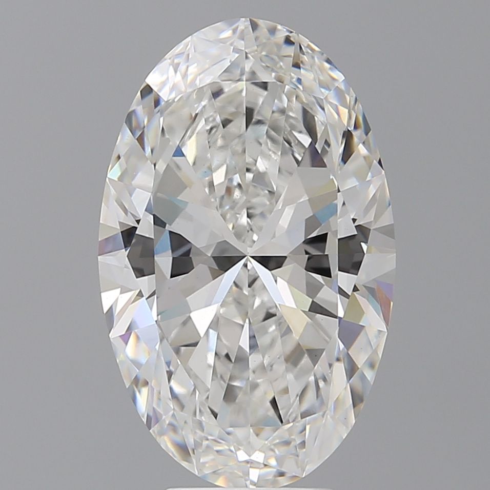 6.54 ct. oval Lab Grown Diamond front image