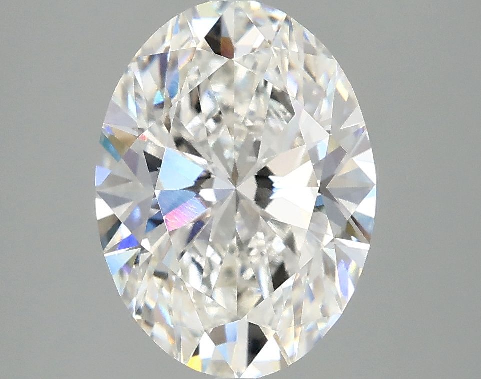 3.08 ct. oval Lab Grown Diamond front image