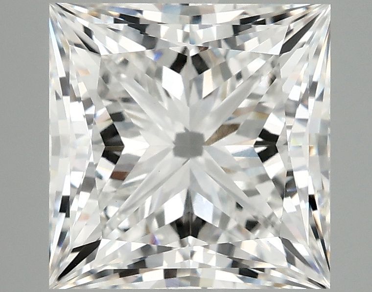 4.14 ct. princess Lab Grown Diamond front image
