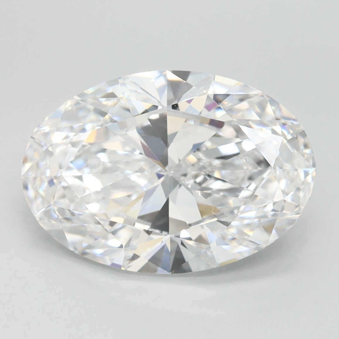 3.02 ct. oval Lab Grown Diamond front image