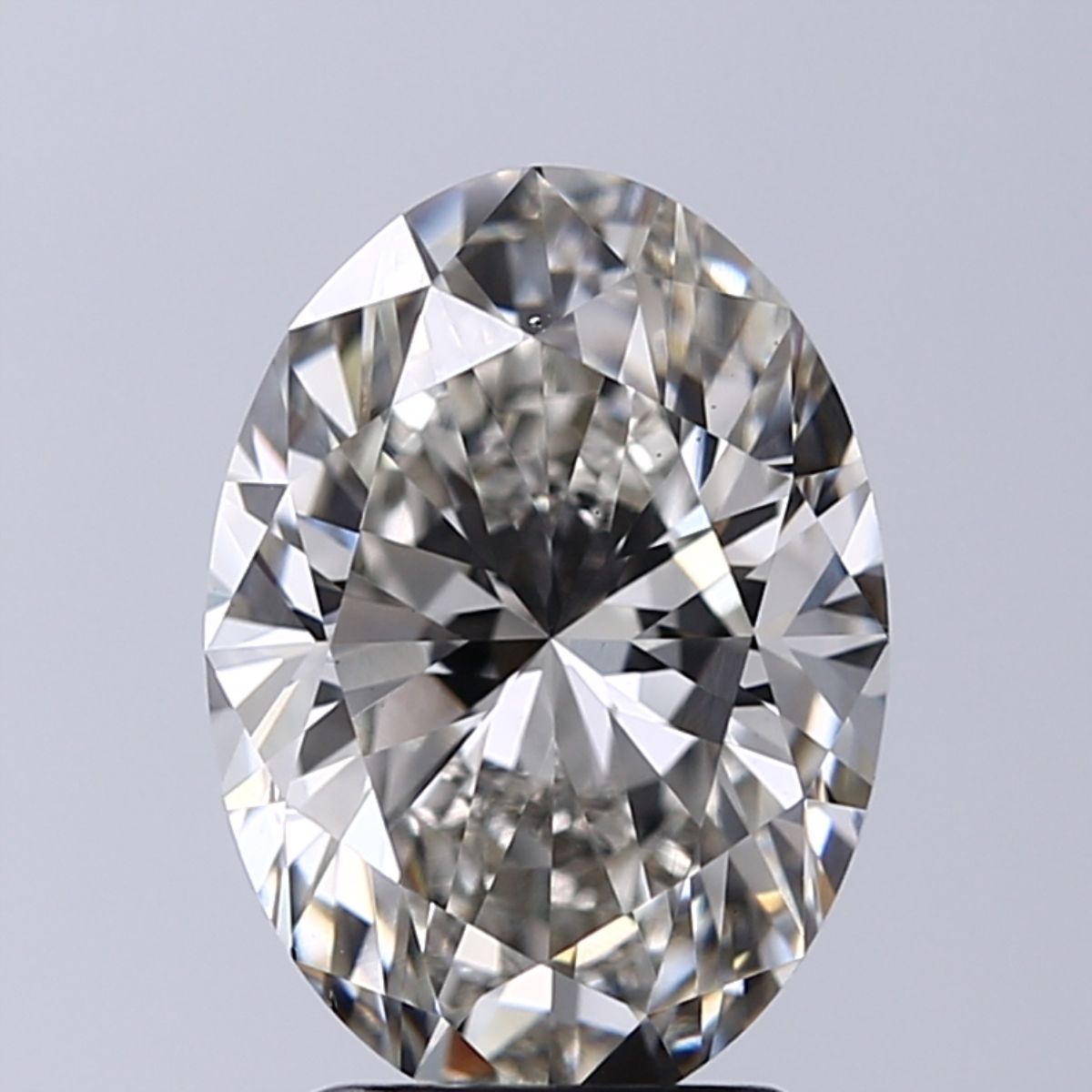 3.01 ct. oval Lab Grown Diamond front image
